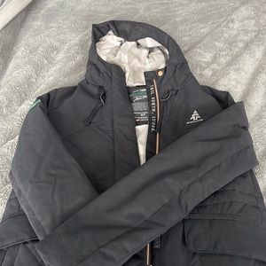 Ladies Woods 3/4 length winter jacket.